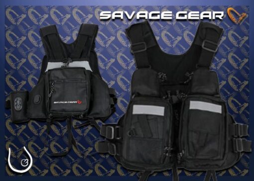 SAVAGE GEAR Hitch Hiker Fishing Vest schwimmende Angelweste