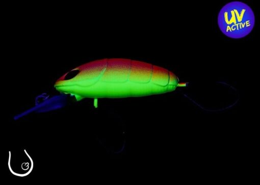 Wobler Nories CRANKIN PUPA 2.6g 34mm #045M - Obrázek 3