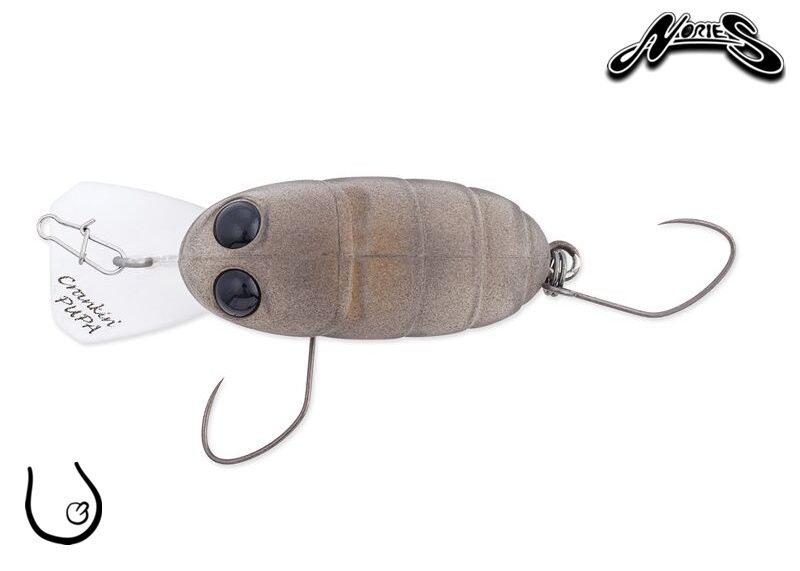 Wobler Nories CRANKIN PUPA 2.6g 34mm #125M – Obrázok 2