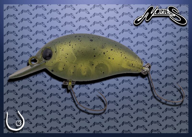 Wobler Nories WORMING CRANK SHOT SPIN SHALLOW 3.6g 37mm #377M