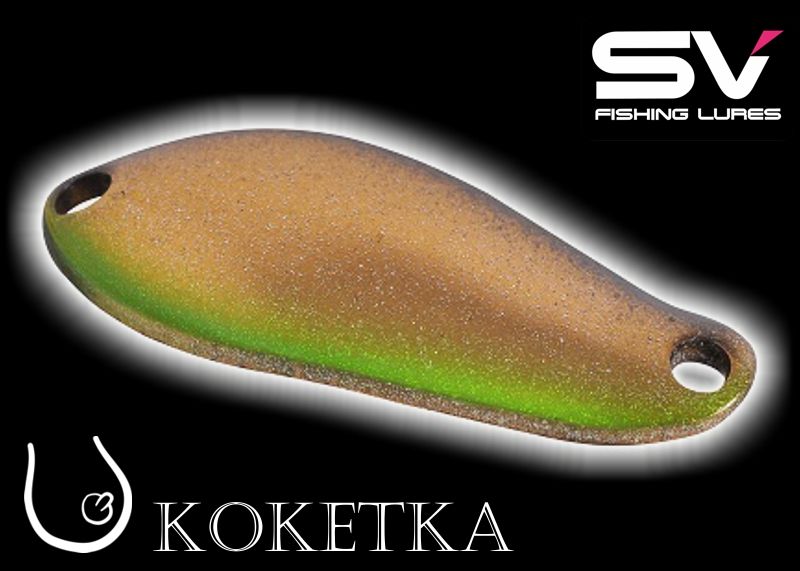 Plandavka SV Fishing Lures KOKETKA 3g #G04