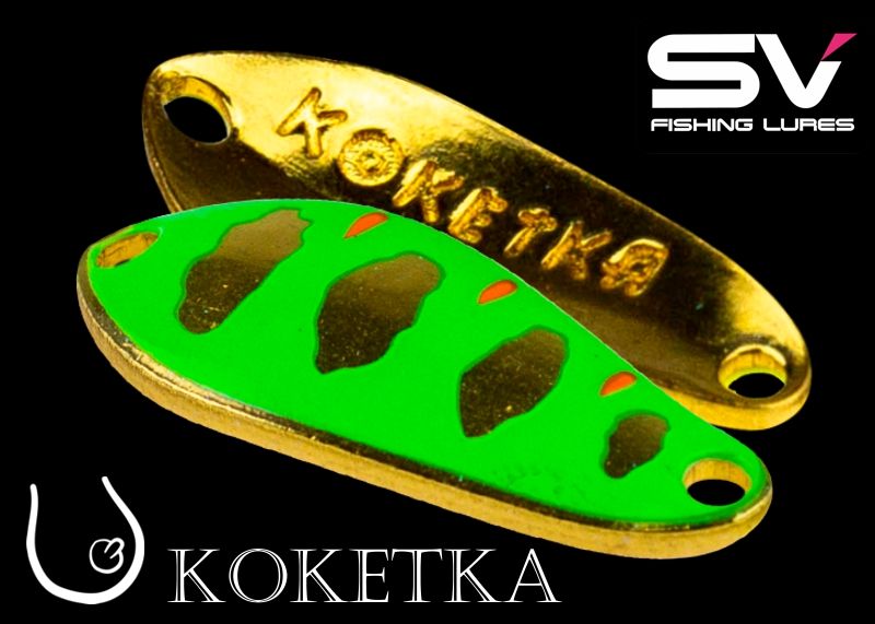 Plandavka SV Fishing Lures KOKETKA 3.8g #TG02