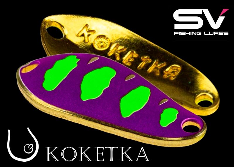 Plandavka SV Fishing Lures KOKETKA 3.8g #TG11