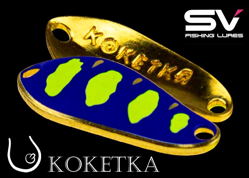 Plandavka SV Fishing Lures KOKETKA 3.8g #TG12