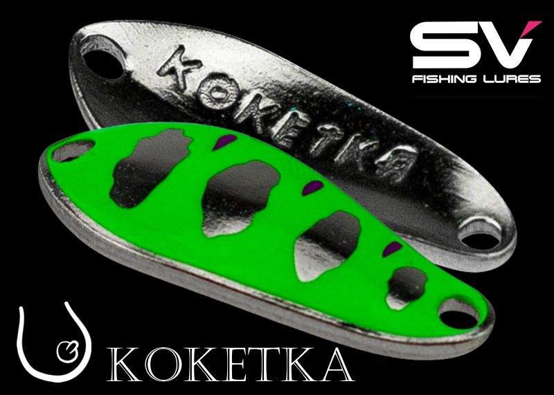 Plandavka SV Fishing Lures KOKETKA 3.8g #TS01