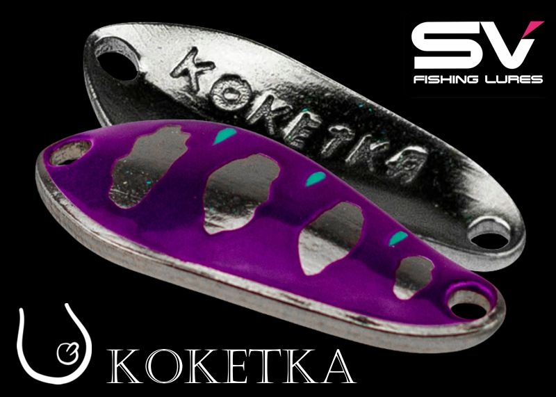 Plandavka SV Fishing Lures KOKETKA 3.8g  #TS06