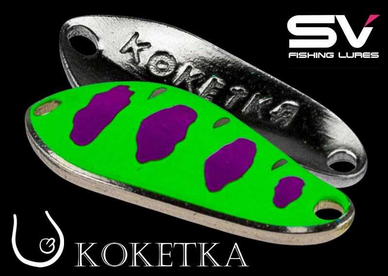 Plandavka SV Fishing Lures KOKETKA 3.8g #TS07