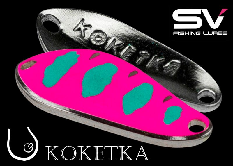 Plandavka SV Fishing Lures KOKETKA 3.8g #TS08