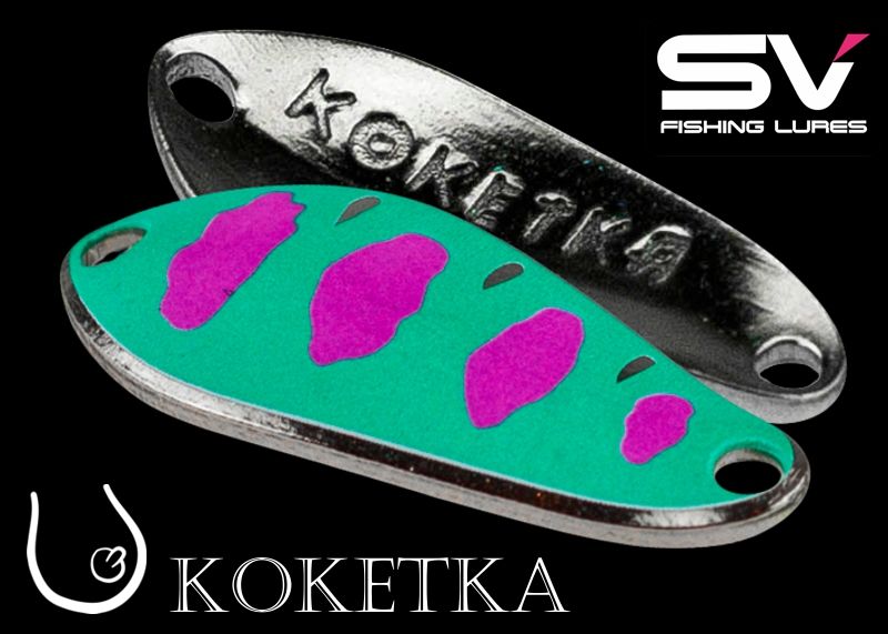 Plandavka SV Fishing Lures KOKETKA 3.8g #TS10