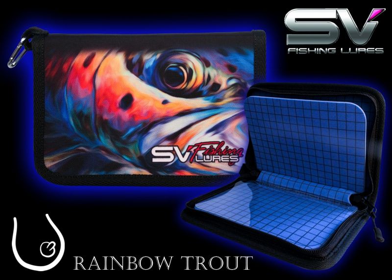 Pouzdro Rainbow Trout na rybářské přívlačové nástrahy od SV Fishing Lures