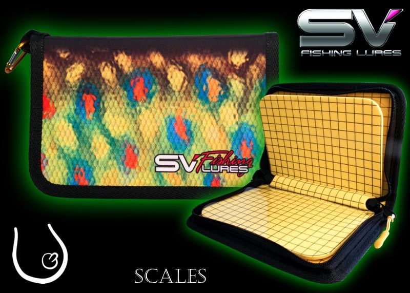 Pouzdro Scales na rybářské přívlačové nástrahy od SV Fishing Lures
