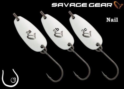 SAVAGE GEAR Nail 2 Pearl White 28mm