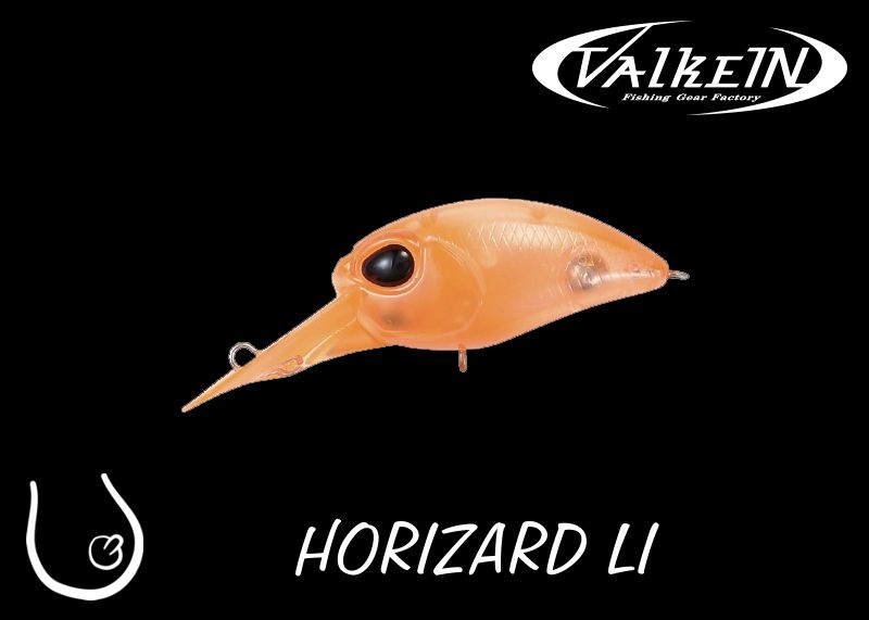 Inovativní wobler Horizard LI #C001 Part Rich Orange od ValkeIN