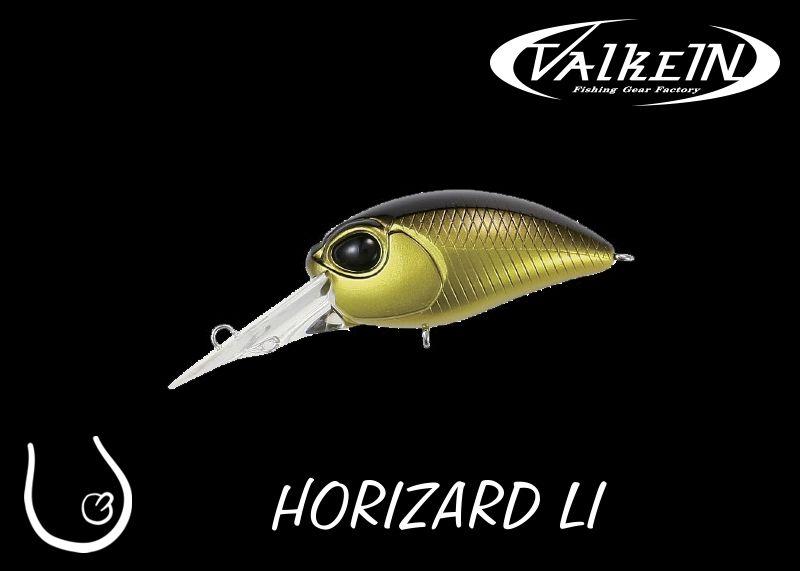 Inovativní wobler Horizard LI #C005 Black Gold od ValkeIN