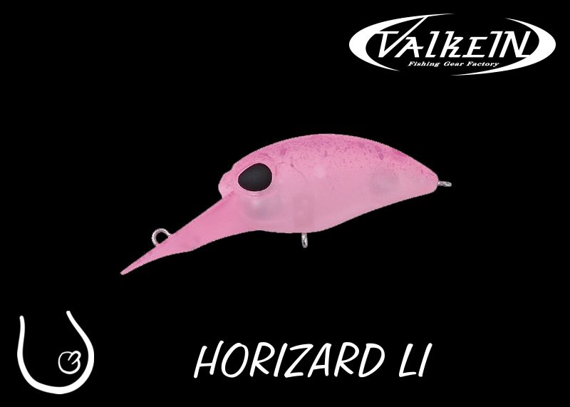 Inovativní wobler Horizard LI #M037 Mat Hi-Pink od ValkeIN