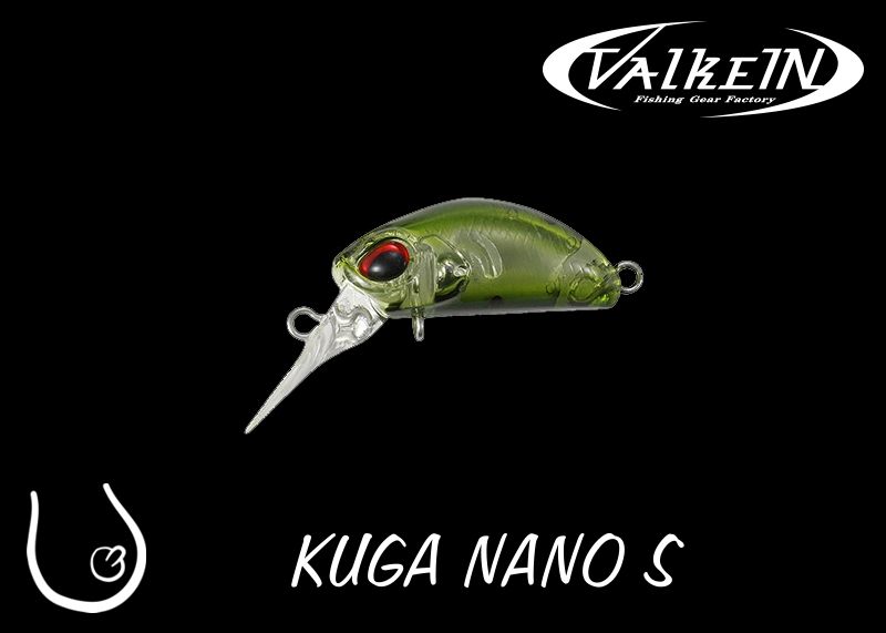Inovativní wobler Kuga Nano S #C045 Ghost Green od ValkeIN