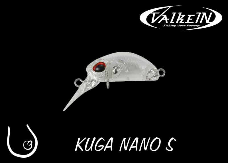 Inovativní wobler Kuga Nano S #C064 Clear od ValkeIN