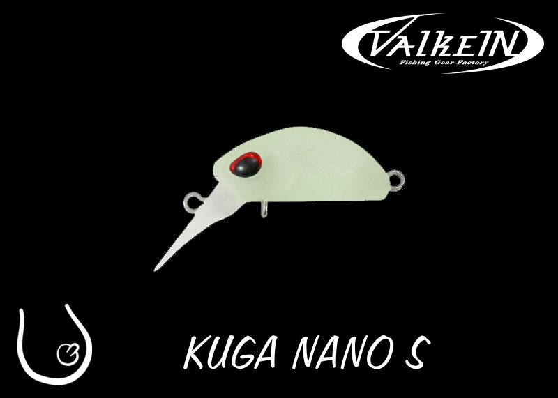 Inovativní wobler Kuga Nano S #M094 Mat Secret Glow od ValkeIN