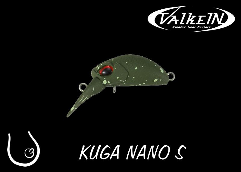 Inovativní wobler Kuga Nano S #M109 Opal Olive od ValkeIN