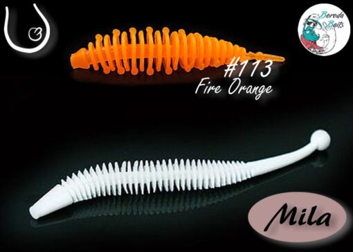 Mila #113 fire orange přívlačová nástraha od Boroda Baits
