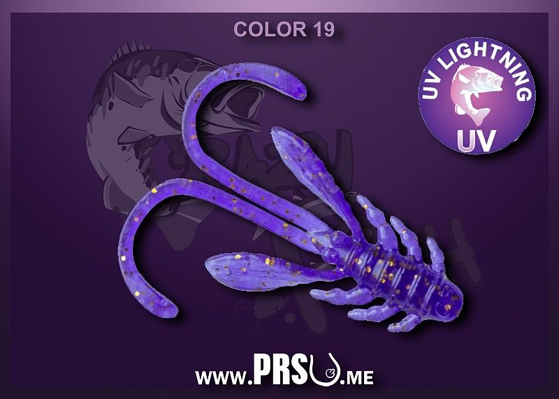 Crazy Fish ALLURE 1.6" barva 19 fialový duch