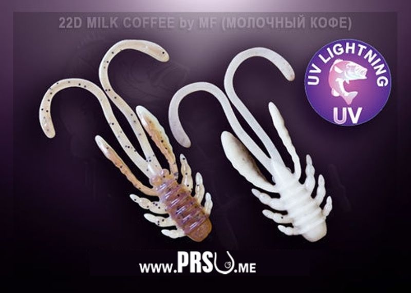 Crazy Fish ALLURE 1.6" barva 22D mléčná káva