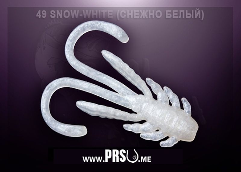 Crazy Fish ALLURE 1.6" barva 49 perleťově bílá