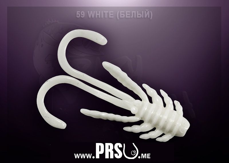 Crazy Fish ALLURE 1.6" barva 59 bílá