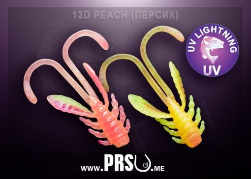 Crazy Fish ALLURE 2" barva 13D broskev