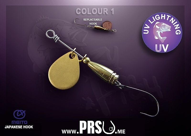 Rotační třpytka Beagle 1,5g #1 od Crazy Fish