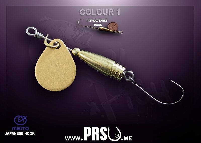 Rotační třpytka Beagle 2,1g #1 od Crazy Fish