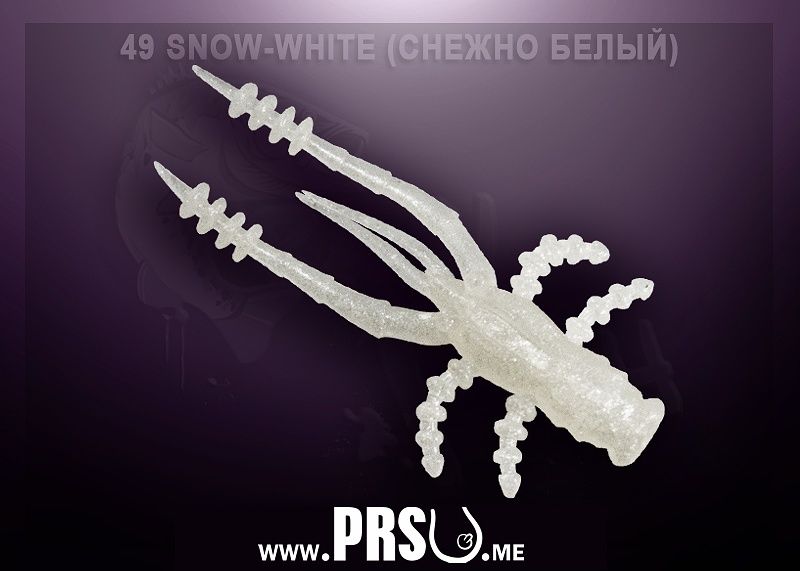 Crazy Fish CRAYFISH 1.8" barva 49 perleťově bílá