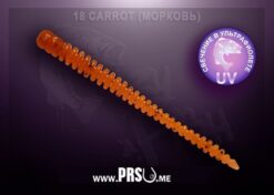 Crazy Fish CRUEL LEECH 2.2" barva 18 mrkev