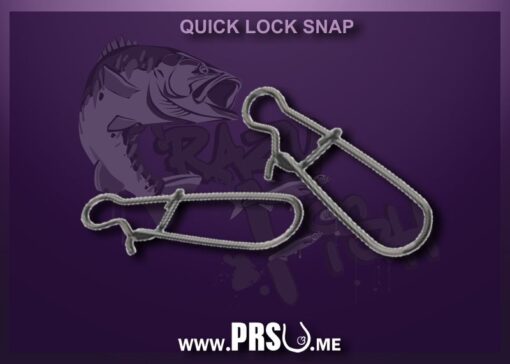 Rybářské karabinky QUICK LOCK SNAP od Crazy Fish