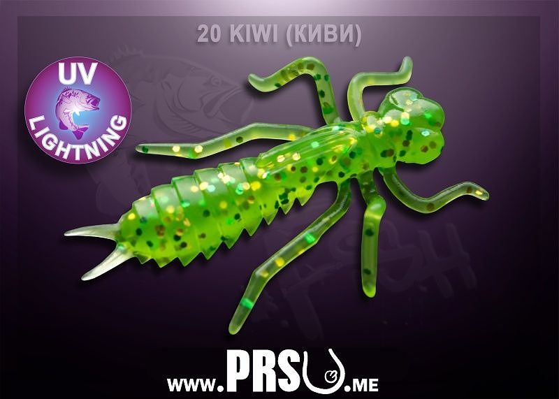 Crazy Fish KASARI 1.6" barva 20 kiwi