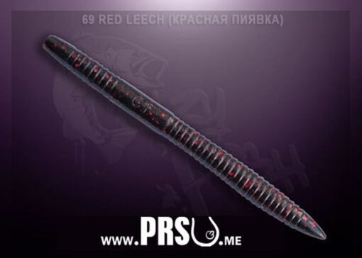 Crazy Fish MAGIC STICK 5.1" barva 69 červená pijavice