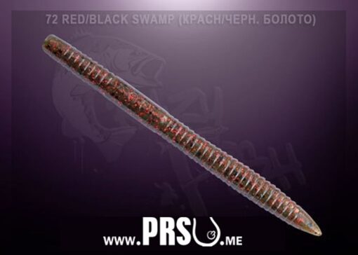 Crazy Fish MAGIC STICK 5.1" barva 72 červenočerné bahno