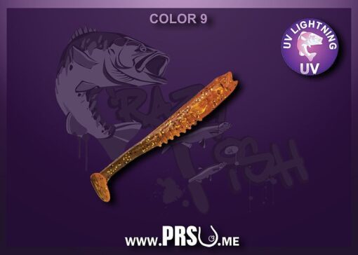 Crazy Fish NANO MINNOW 2.8" farba 009 karamel
