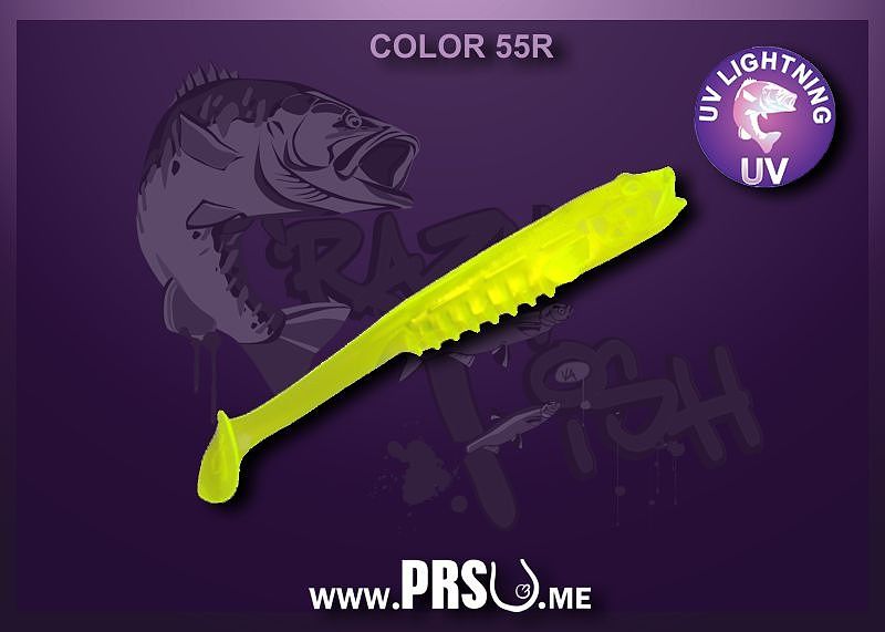 Crazy Fish NANO MINNOW 3.5" barva 055R