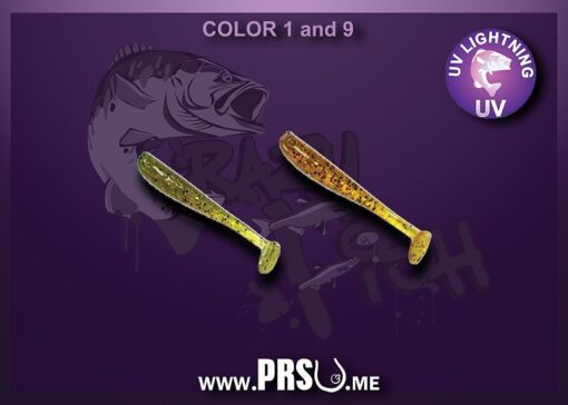 Crazy Fish NANO MINNOW 1.1" farba 01-09