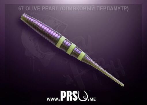 Crazy Fish POLARIS 4" barva 67 perleťově olivová