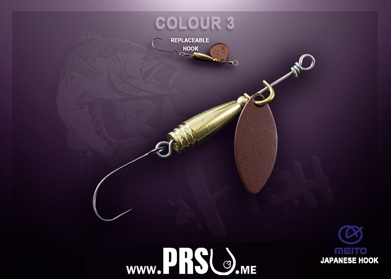 Rotační třpytka Slim Flicker 1,9g #3 od Crazy Fish