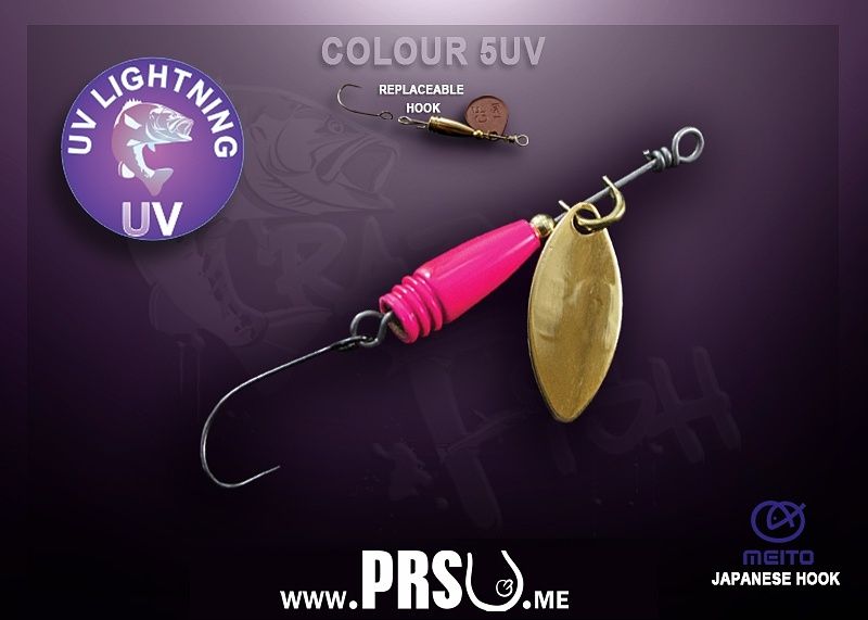 Rotační třpytka Slim Flicker 1,9g #5 od Crazy Fish