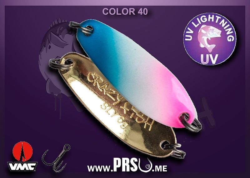 Plandavka Crazy Fish SLY 6.0g #040
