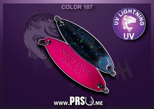 Plandavka Crazy Fish SWIRL 3.3g  #107