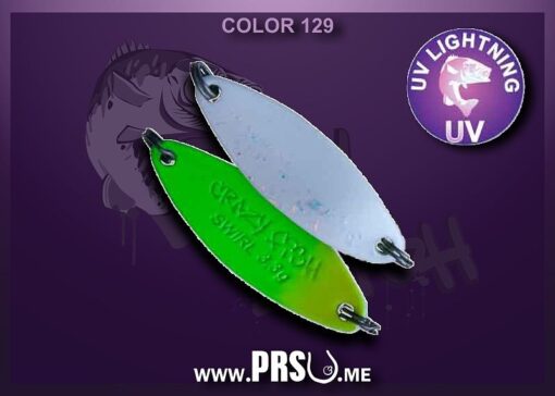 Plandavka Crazy Fish SWIRL 3.3g  #129