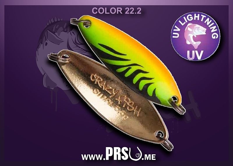 Plandavka Crazy Fish SWIRL 5.5g #022.2