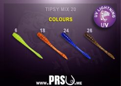 Crazy Fish TIPSY 2" barva Mix 20