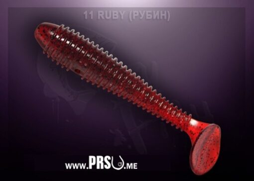 Crazy Fish VIBRO FAT 2.7" barva 11 rubín