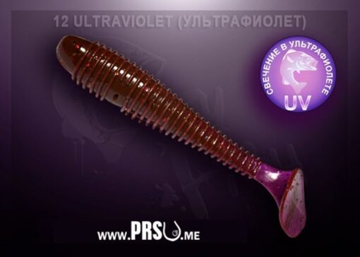 Crazy Fish VIBRO FAT 2.7" barva 12 ultrafialová